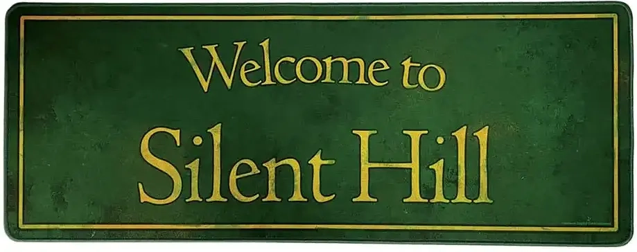 Silent Hill XL Desk Pad and Coaster Set