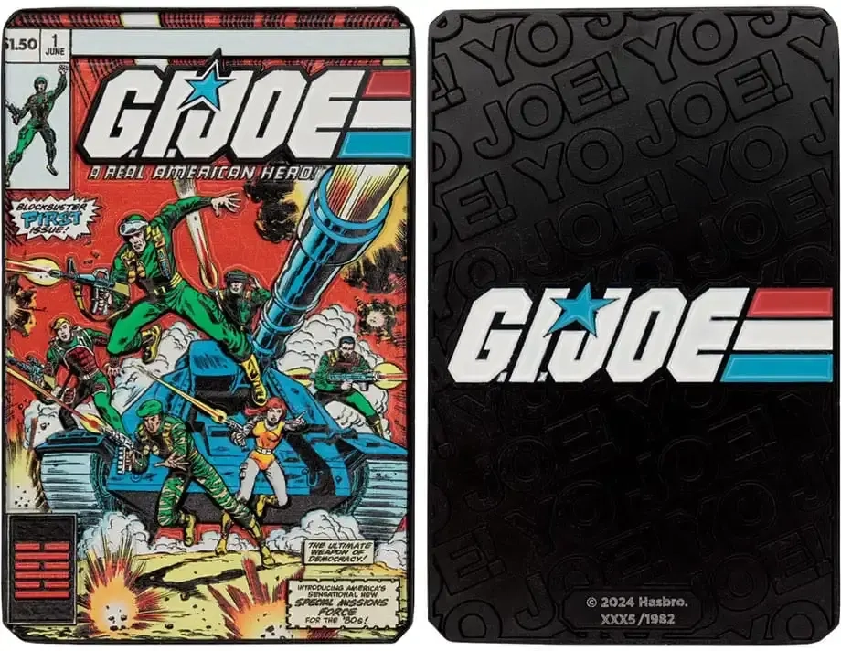 G.I. Joe: A Real American Hero #1 Limited Edition Ingot