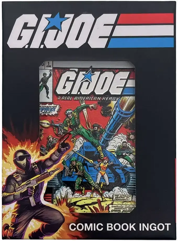 G.I. Joe: A Real American Hero #1 Limited Edition Ingot
