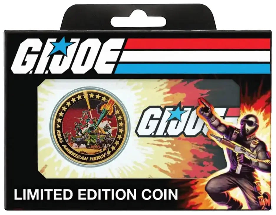 G.I. Joe: A Real American Hero 60th Anniversary 24k Gold Plated Coin