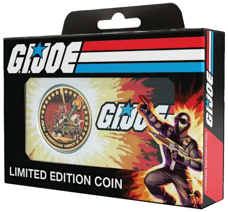G.I. Joe: A Real American Hero 60th Anniversary 24k Gold Plated Coin