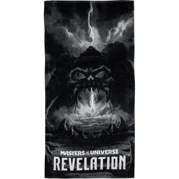 Masters of The Universe - Beach Towel Dark Castle Grayskull