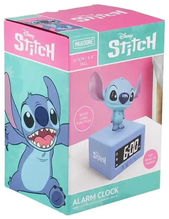 Disney Classics Stitch Icon Alarm Clock