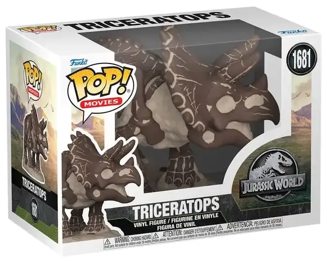 Funko POP! Movies: JP​ Fossil - Triceratops