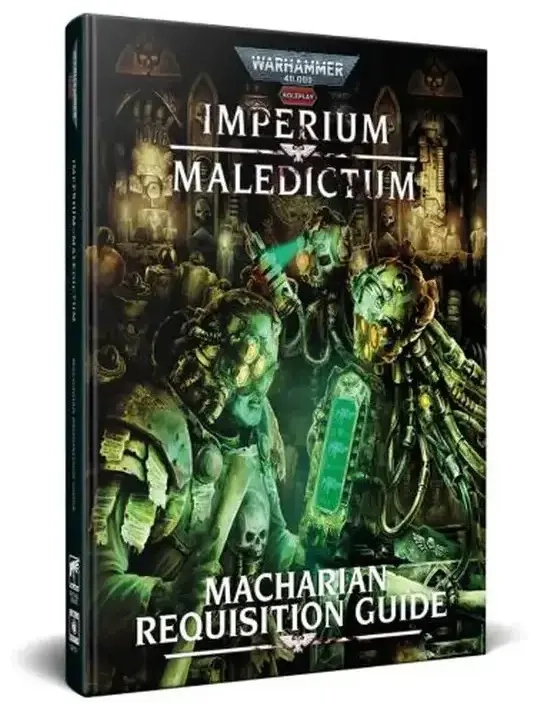 Warhammer 40K RPG Imperium Maledictum Inquisition Macharian Requisition Guide - EN