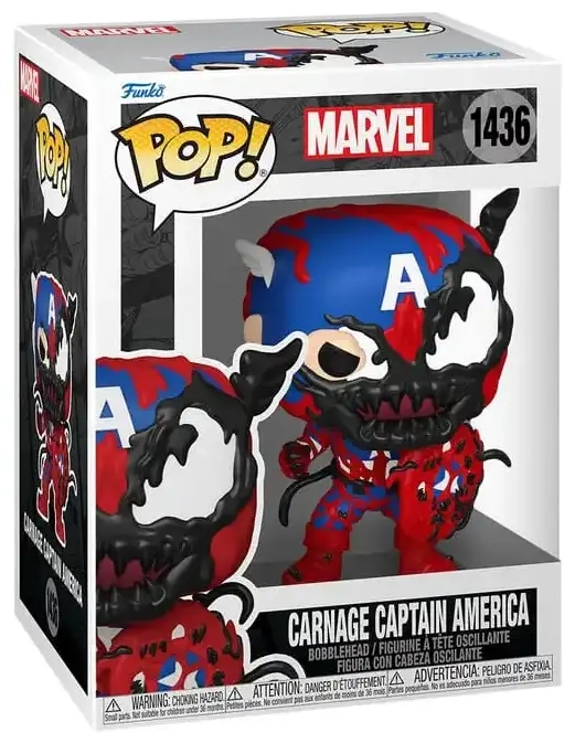Funko POP! Marvel: Carnageized - Captain America