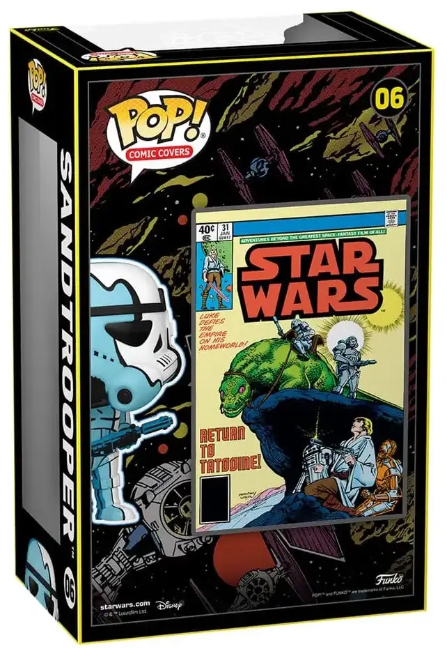 Funko POP! Comic Cover: SW– Sandtrooper (1977) #31