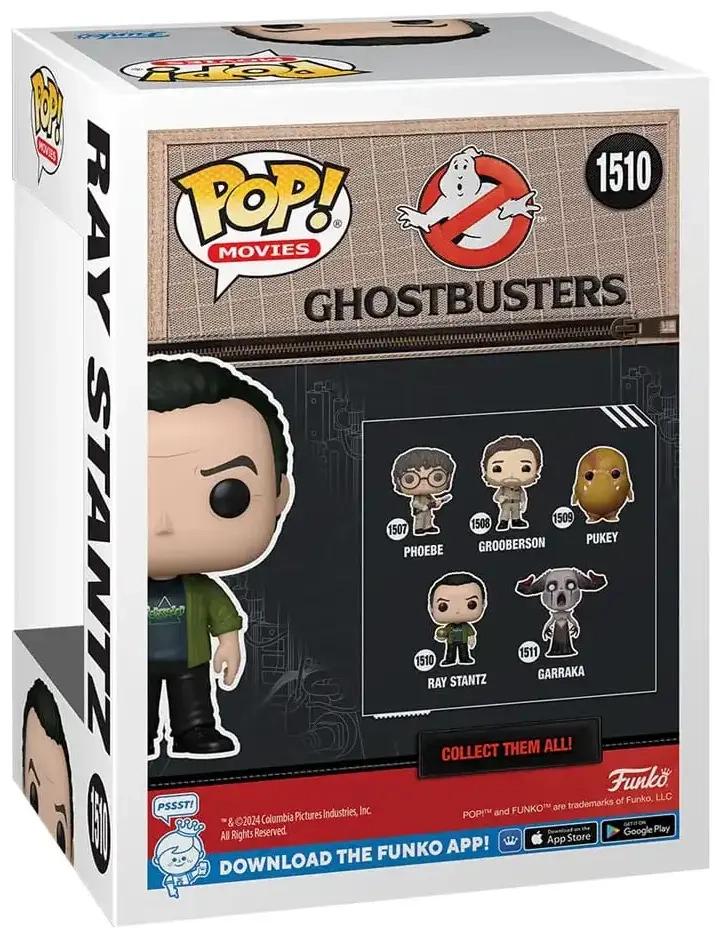 Funko POP! Movies: Ghostbusters - Ray Stantz with Golden Orb (Glow)