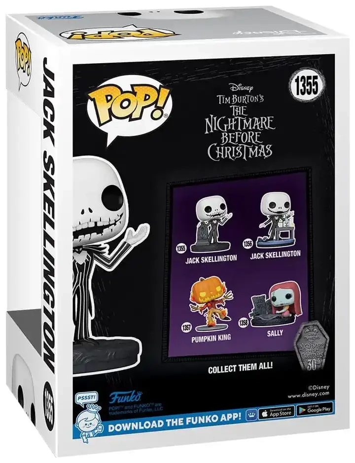 Funko POP! Disney: TNBC 30th - Jack w/Gravestone