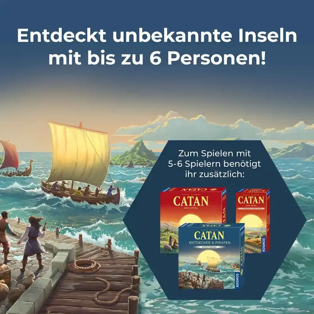 Catan - Entdecker & Piraten 5/6 Spieler - Erweiterung