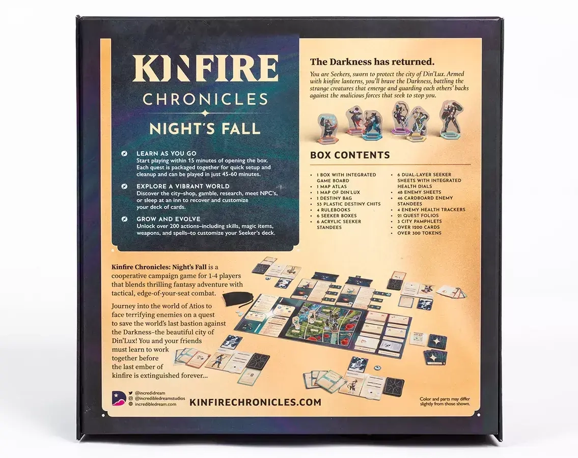 Kinfire Chronicles: Night's Fall - EN