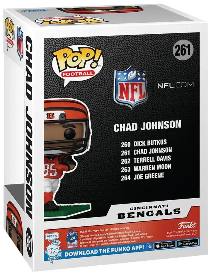 Funko POP! - NFL Legends - Chad Johnson - Cincinnati Bengals
