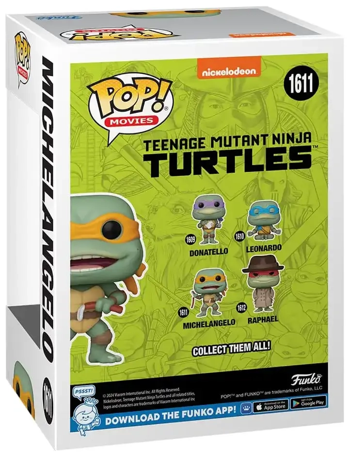 Funko POP! Movies: TMNT - Michelangelo Sausage Link Nunchucks