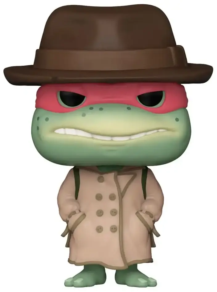 Funko POP! Movies: TMNT - Raphael w/Coat & Hat