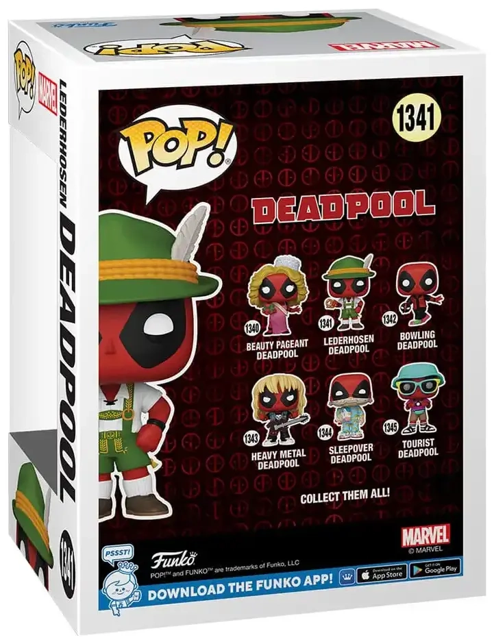Funko POP! - Marvel - Deadpool - Lederhosen Deadpool