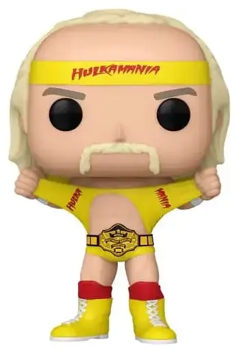 Funko POP! WWE: Hulkamania with belt