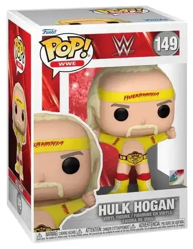 Funko POP! WWE: Hulkamania with belt