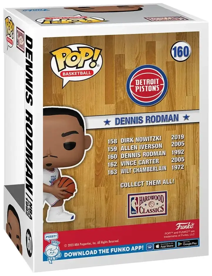 Funko POP! - NBA: Legends - Dennis Rodman (1992)