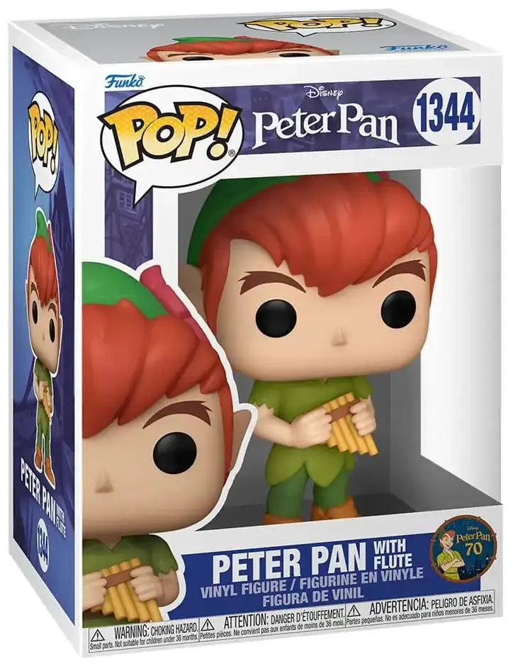 POP - Disney 70th Peter Pan - Peter Pan with Flute
