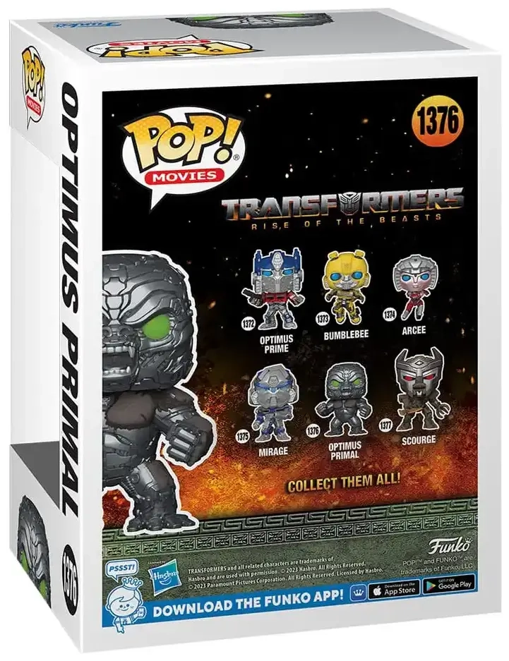 POP - Transformers Movie - Optimus Primal