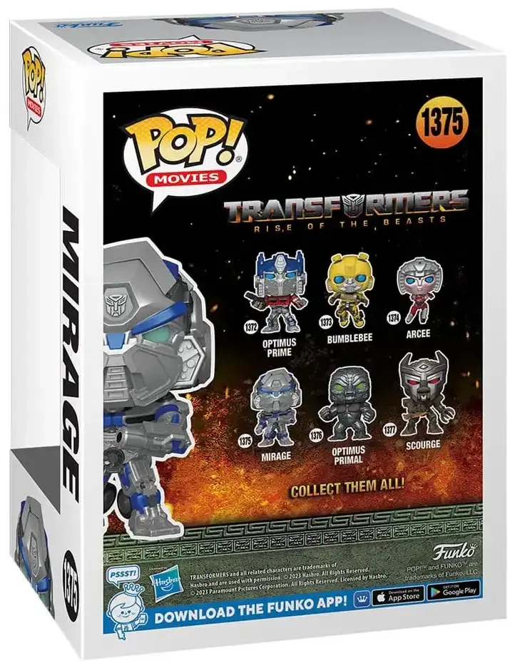 Funko POP! Movies: Transformers- Mirage
