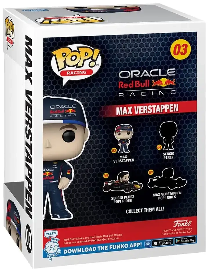 Funko POP! - Formula One/Formel Eins - Max Vertsappen