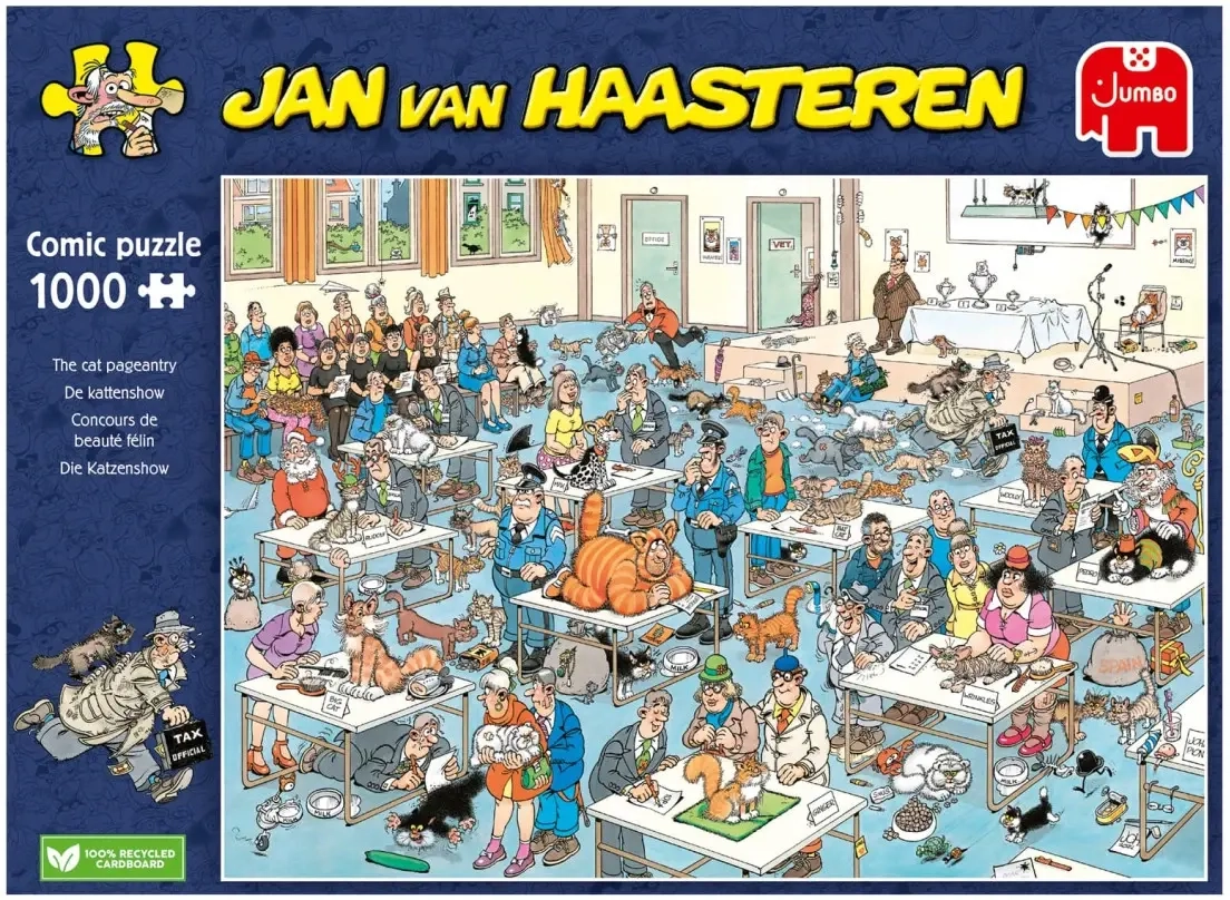 Die Katzenshow - Jan van Haasteren