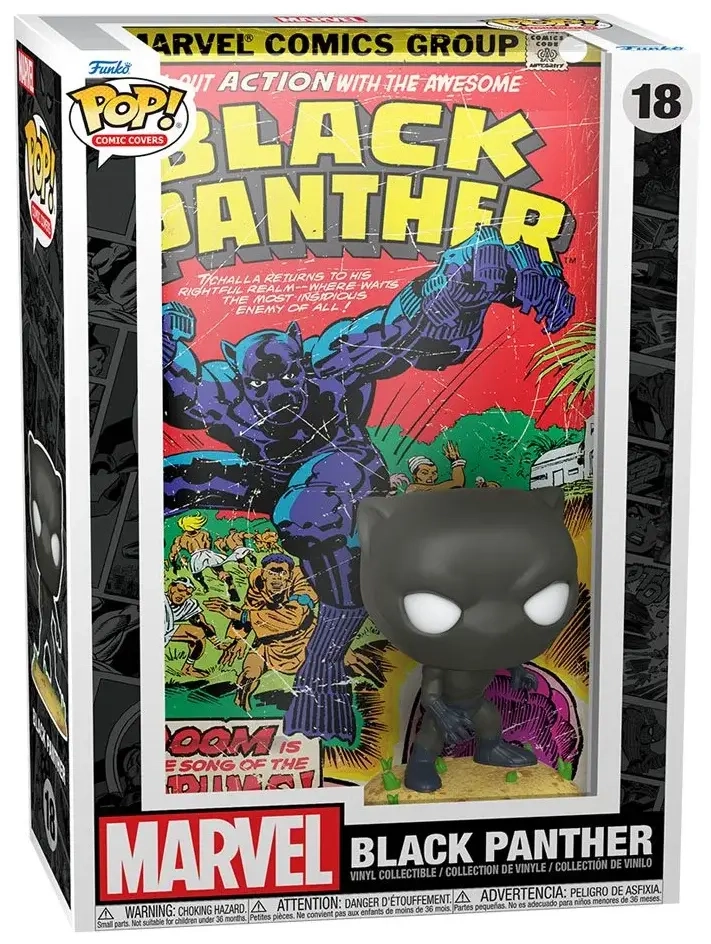 Funko POP! Comic Cover Marvel - Black Panther