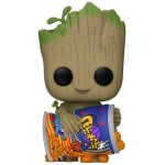 POP Marvel - I am Groot - Groot with Cheese Puffs