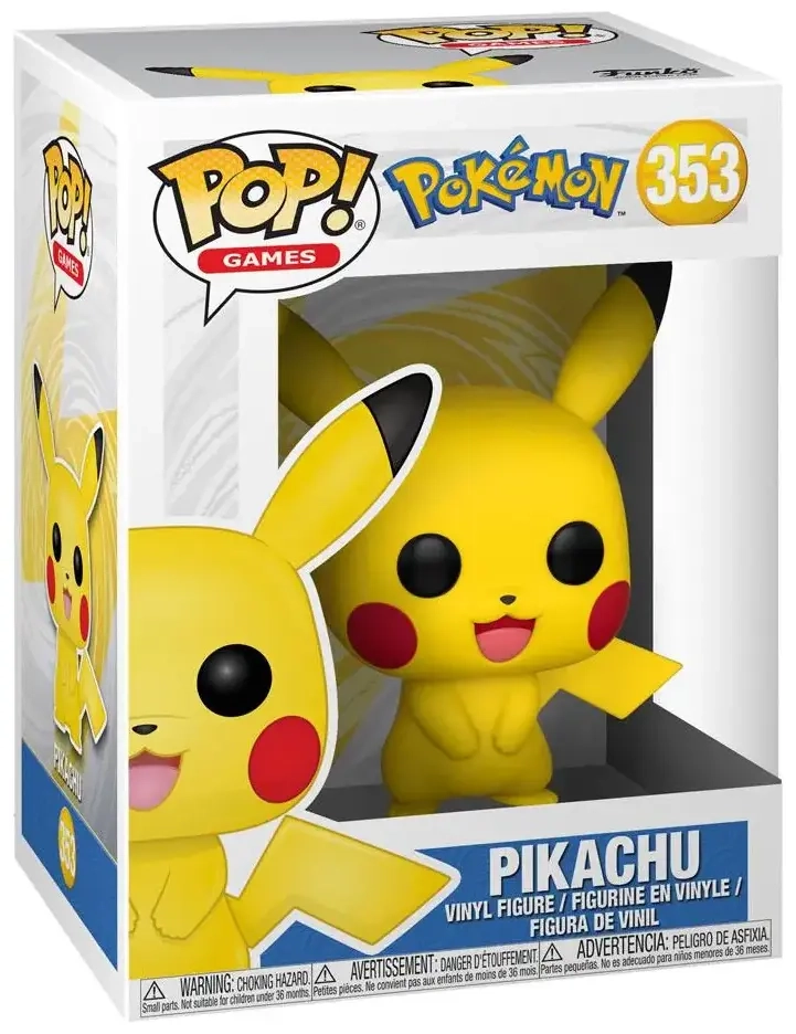 Funko POP! Games Pokémon S1 - Pikachu Vinyl Figure 10cm