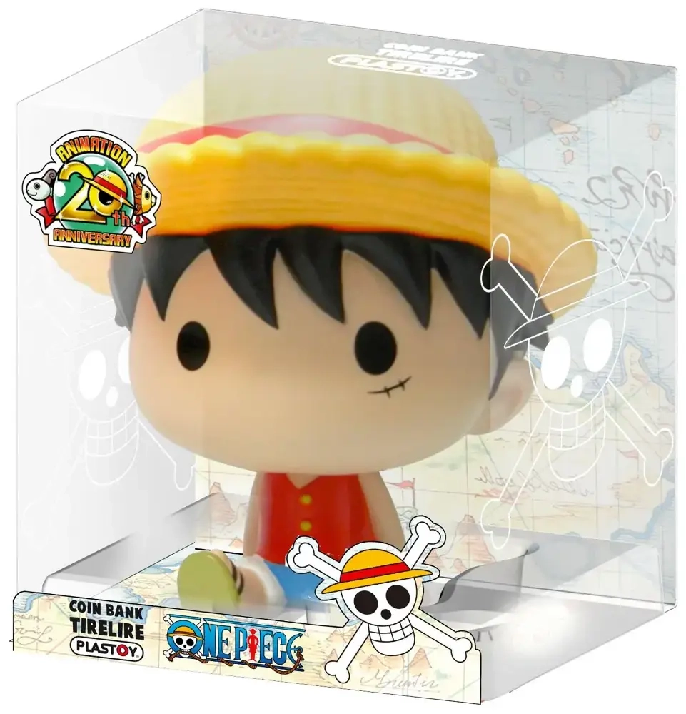 One Piece Chibi Spardose Ruffy 15 cm