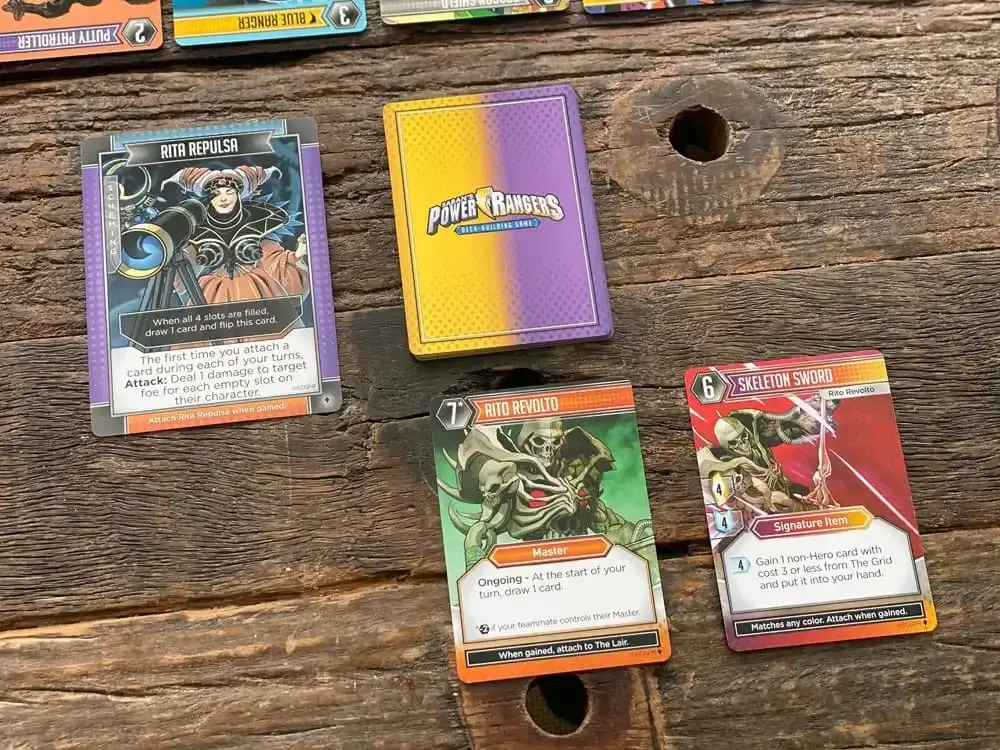 Power Rangers Deck - Building Game - EN