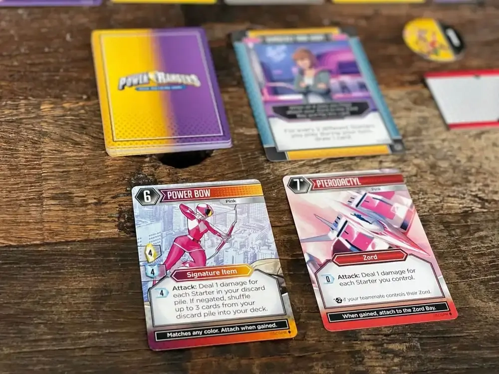 Power Rangers Deck - Building Game - EN