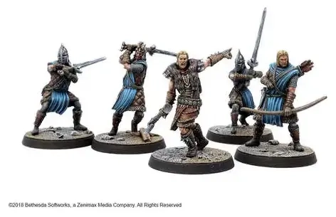 The Elder Scrolls Call To Arms Stormcloak Resin Faction Starter Set - EN