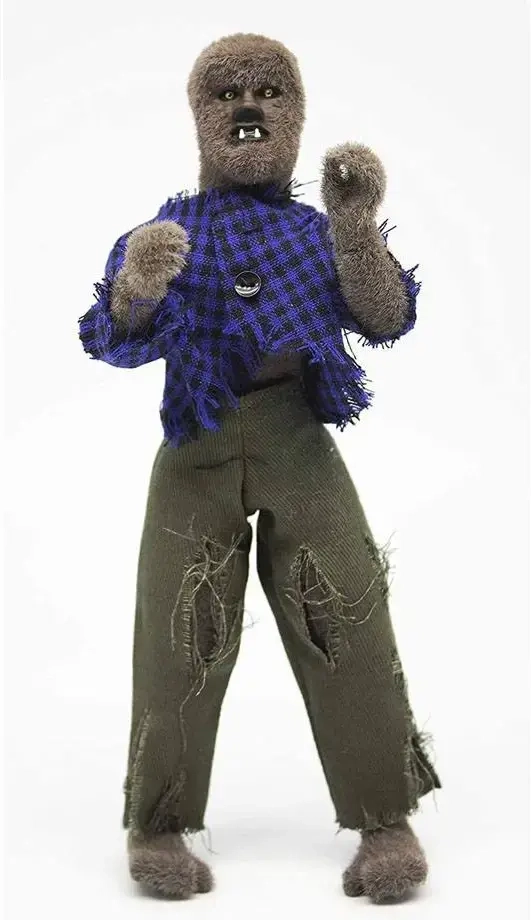 Mego Horror Actionfigur Werewolf (Flocked) 20 cm