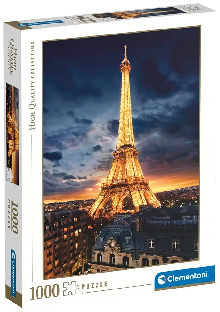 Eiffelturm in der Dämmerung