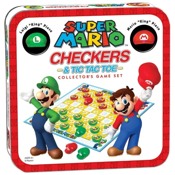 Super Mario Brettspiel Dame Collector's Game Super Mario Brettspiel Dame Collector's Game