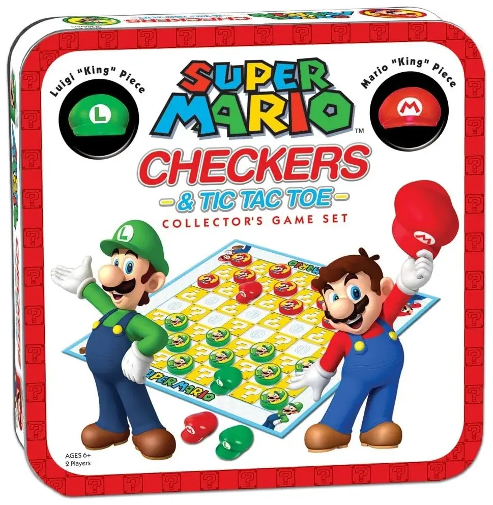 Super Mario Brettspiel Dame Collector's Game