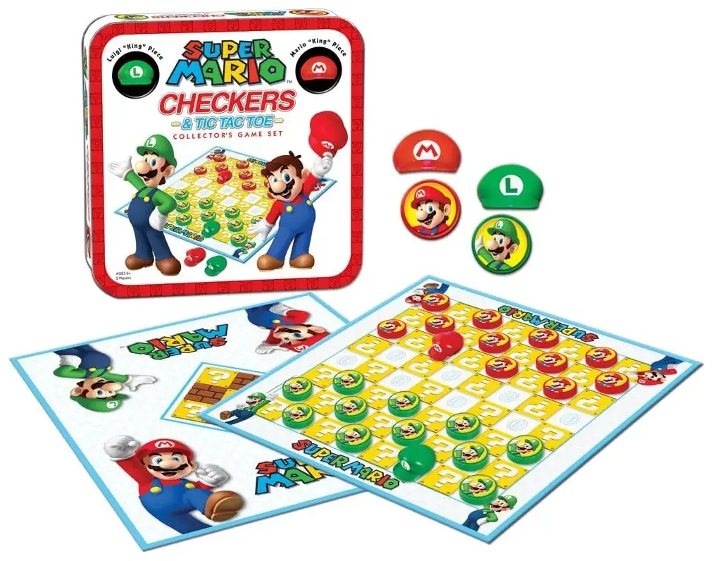 Super Mario Brettspiel Dame Collector's Game