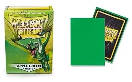 Dragon Shield Standard Sleeves - Matte Apple Green (100 Sleeves)