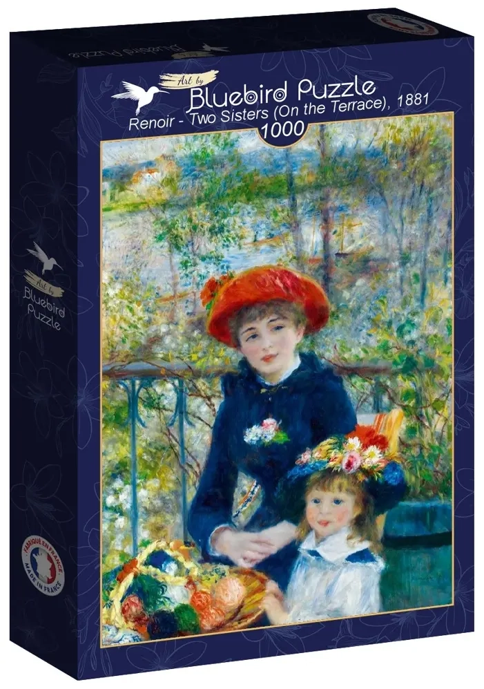 Two Sisters (On the Terrace) - 1881 - Pierre Auguste Renoir