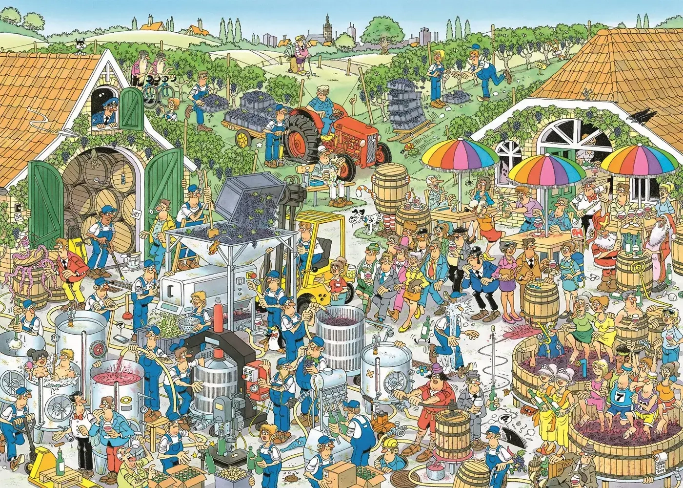 Auf dem Weingut - Jan van Haasteren