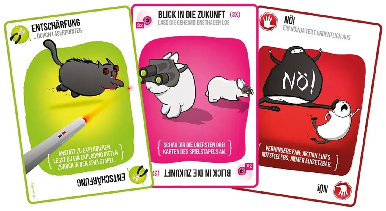 Exploding Kittens (10-Jahre-Jubiläums-Edition) (in Metalldose)
