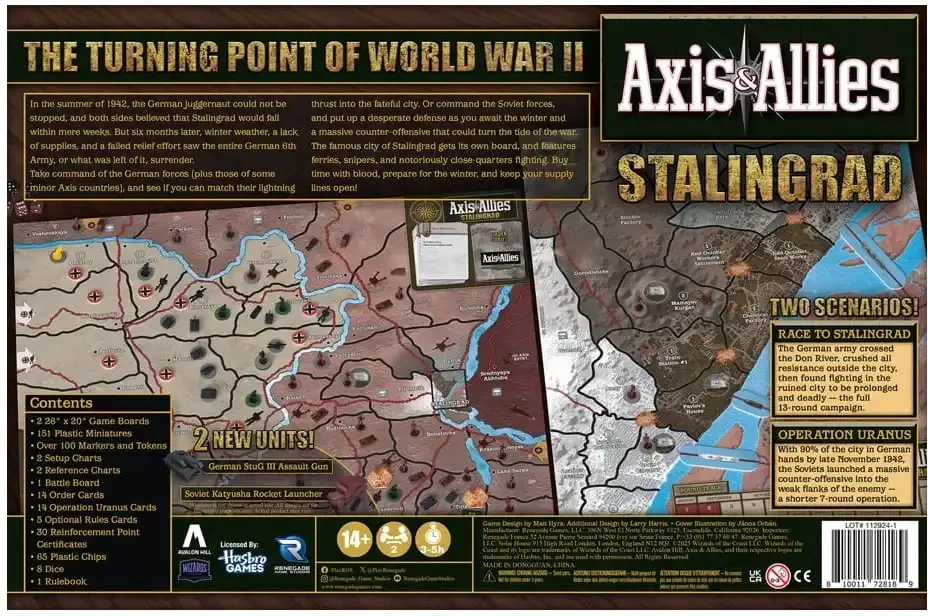 Axis & Allies Stalingrad - Expansion - EN
