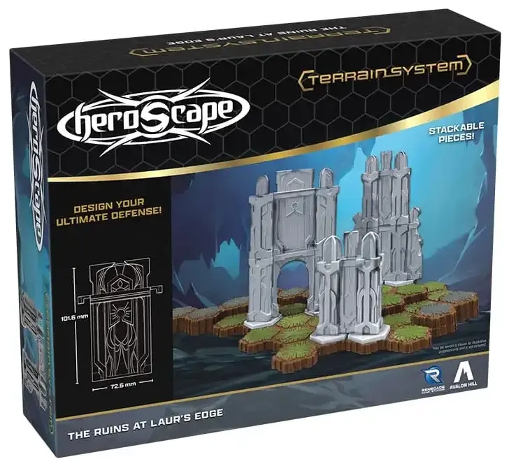HeroScape The Ruins at Laurs Edge Terrain Expansion