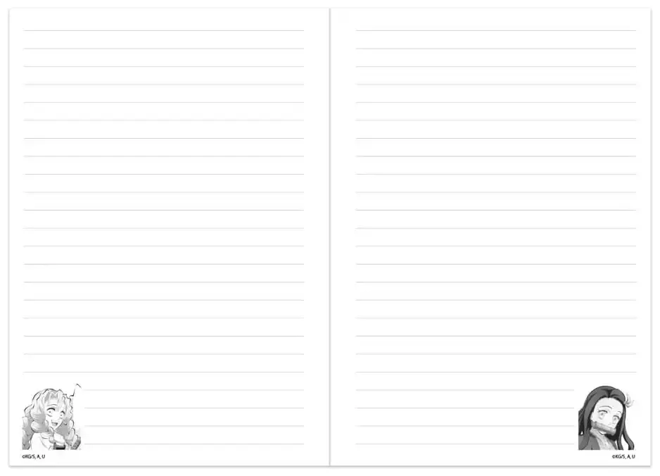 Demon Slayer - Notebook - A5