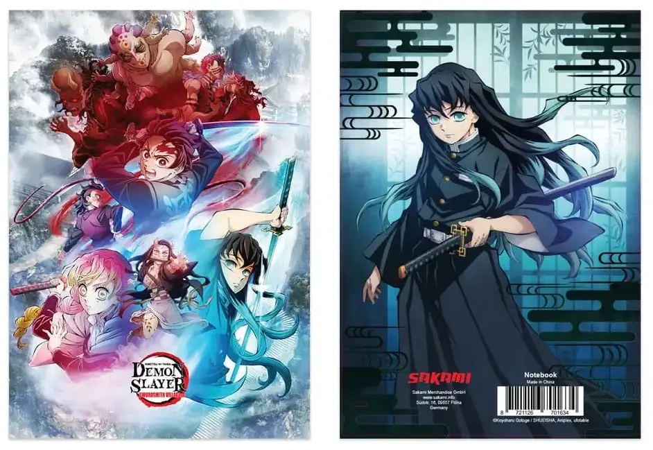 Demon Slayer - Notebook - A5