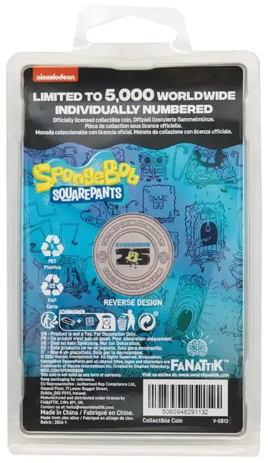 SpongeBob SquarePants 25th Anniversary Coin