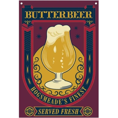 Harry Potter Butterbeer Wall Banner