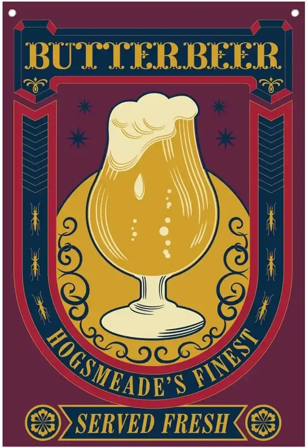 Harry Potter Butterbeer Wall Banner